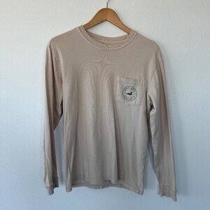 Great Lakes Long Sleeve Loon Long Sleeve Pocket T Shirt Mens Small